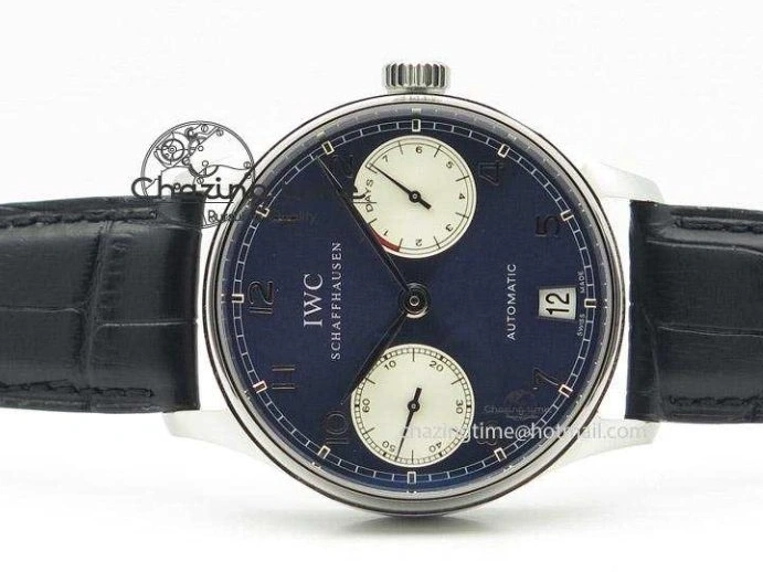 MIROTIME 0327 Portuguese Real PR IW500112 ZF 1:1 Laureus Edition On Black Leather Strap A Flexible 7369